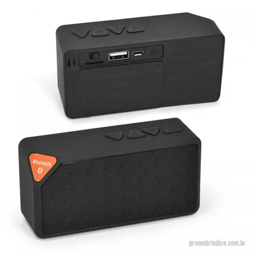 Caixa de som personalizada - Caixa de Som com Bluetooth para Brindes