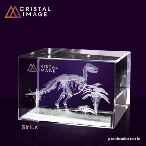 Cubo de cristal personalizado - Bloco cristal diversos formatos com gravação interna 2D ou 3D feita a laser