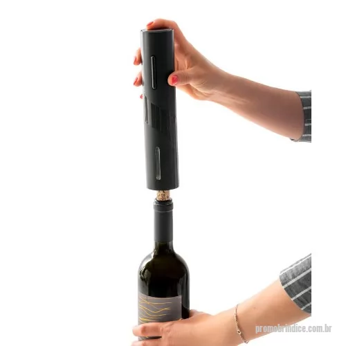 Abridor de garrafa elétrico personalizado - Abridor de Vinho Eletrico Personalizado