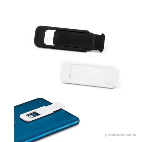 Acessório para celular personalizado - Protetor de Webcam Brinde, Medidas 65 x 17 x 2 mm