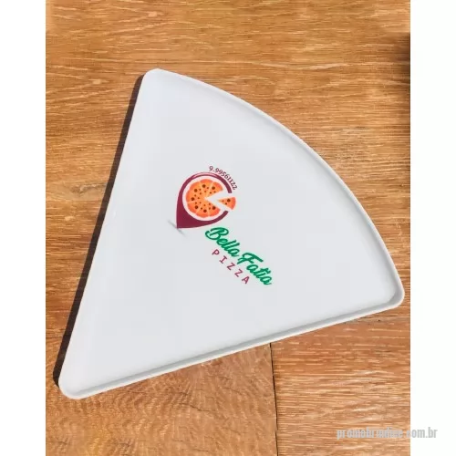 Acessório para cozinha personalizado - Prato para pizza personalizado, brinde de baixo custo, com ampla variedade de cores, útil ele conta com boa área para a impressão do logotipo de empresas. Brinde ideal para promover e divulgar sua marca junto a colaboradores e clientes