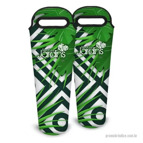 Acessório para vinho personalizado - Sacola de vinho neoprene personalizada 