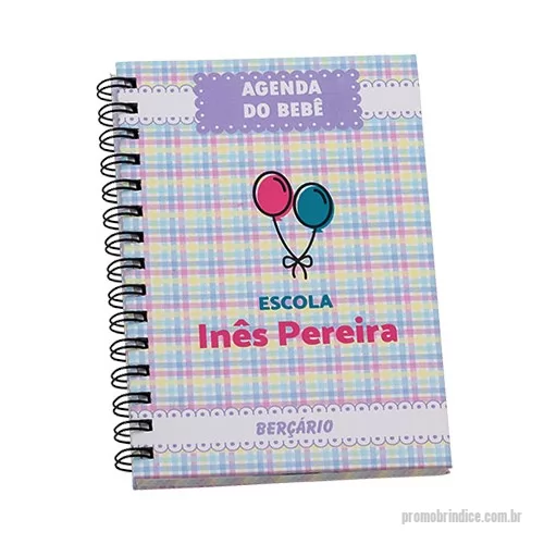 Agenda personalizada - Diario Do Bebe Personalizado