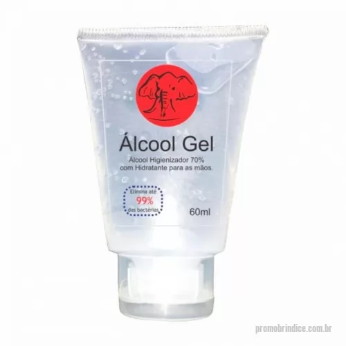 Álcool em gel personalizado - Álcool Gel 60ml