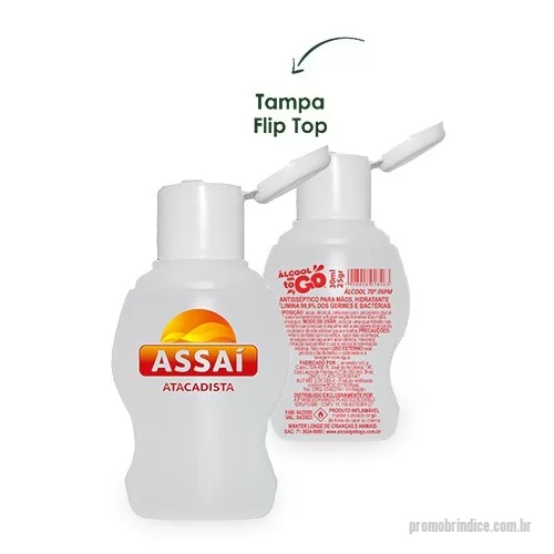 Álcool em gel personalizado - Álcool Gel 70° 30ml 