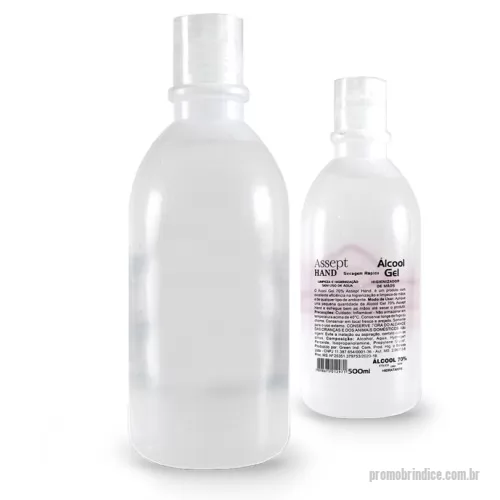 Álcool em gel personalizado - Álcool em Gel 70% Antisséptico 500ml