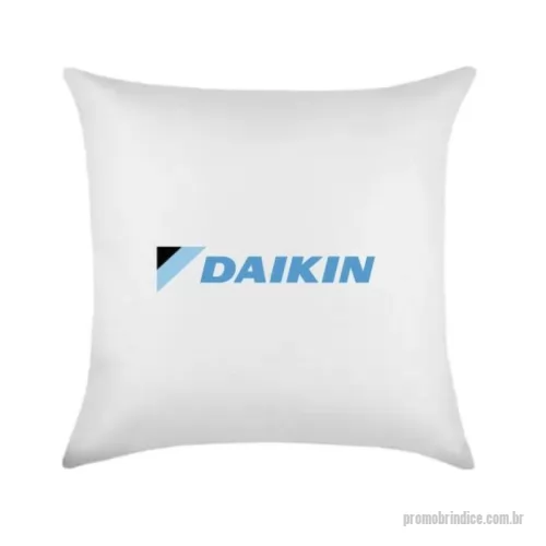 Almofada personalizada - Almofada personalizada 30 x 30 cm em oxiford. Enchimento em fibra siliconada e isolada em TNT. Capa de Oxford com Zíper