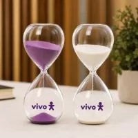 Ampulheta de Vidro Temporizador De Areia 5 10 30 60 Minutos Conta Tempo,personalizada com a sua logomarca