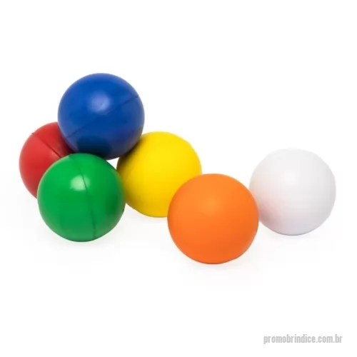 Antiestresse personalizado - Bolinha antistress feita em poliuretano