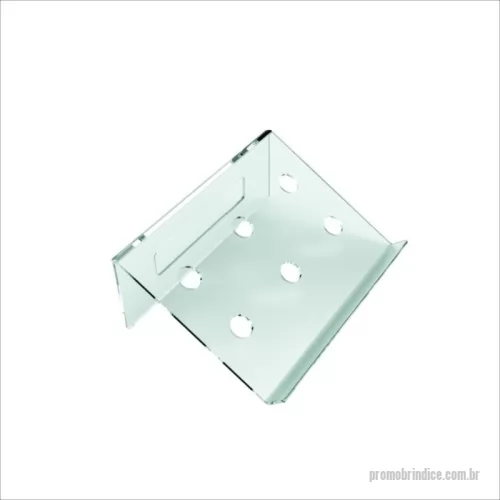 Apoio para notebook personalizado - Suporte para notebooks fabricado em acrílico 100% virgem!  Com um design clean e moderno, nosso suporte acrílico garante praticidade para seu dia-a-dia. Organize seu espaço e acomode o seu notebook de maneira segura. Possui furos na base permitindo a entrada de ar no cooler. Inclinação ideal para manter a visão confortável! Tamanho único que acomoda vários modelos.  Com recorte retangular na parte de trás, com 20cm de largura, para a passagem de cabos.  Produzido em Acrílico 100% Virgem!