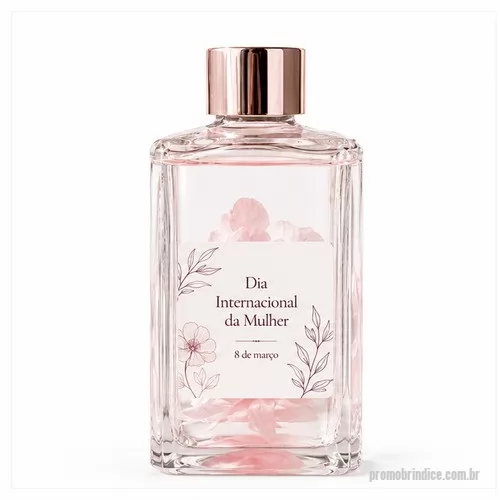 Aromatizador com varetas personalizado - Aromatizador de perfumes com varetas de fibra de algodão, 250ml. Flor de cerejeira, solicita orçamento e conheça outras opções e aromas disponíveis