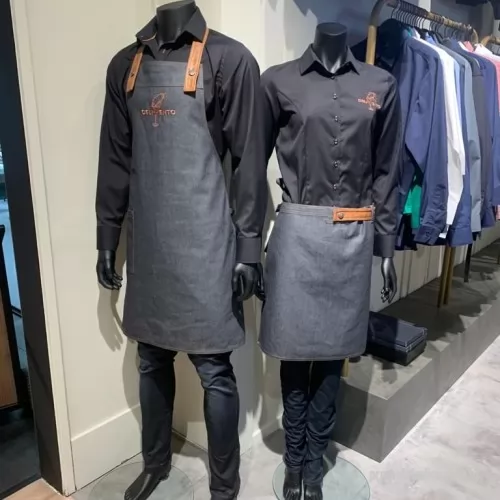 Avental personalizado - Fabricamos aventais camisa social personalizada e uniformes personalizados