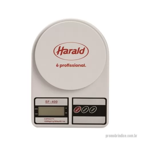 Balança personalizada - alança digital plástica para cozinha com capacidade até 10kg. Unidade de medidas em gramas, onça (oz) e modo de pesagem tara. Funcionamento através de 2 pilhas AAA - acompanham pilhas teste.