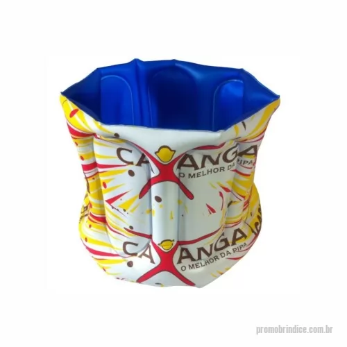 Balde de Gelo personalizado - Balde de Gelo Inflável - TAMANHO 24X20