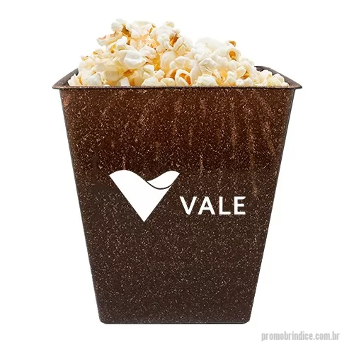 Balde de pipoca personalizado - Pipoqueira Retangular Retro Green 2,6L com design retrô . Feito com até 50% de Fibra Natural de coco ou madeira e 50% de Plástico Premium (PP).  Com acabamento impecável, material atóxico e resistente ao micro-ondas e máquina de lavar. Excelente brinde para eventos, escritórios e escolas.