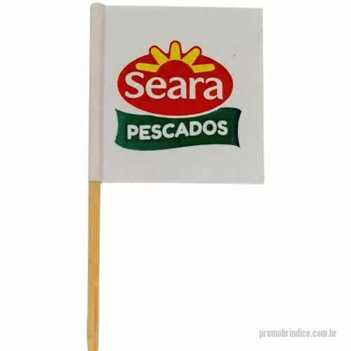 Bandeira identificadora personalizada - BANDEIRINHAS DECORATIVAS PARA PETISCOS, APERITIVOS E FINGER FOODS - PERSONALIZADAS. HASTE DE MADEIRA