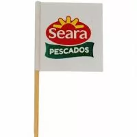 BANDEIRINHAS DECORATIVAS PARA PETISCOS, APERITIVOS E FINGER FOODS - PERSONALIZADAS. HASTE DE MADEIRA
