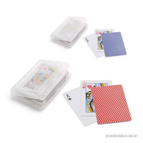 Baralho personalizado - Baralho Personalizado 98081 com sua logomarca. 20 anos ajudando a cotar Brindes Promocionais com várias empresas num único clique. Baralho de 54 cartas em papel plastificado. Fornecido em caixa rígida. 100 x 70 x 20 mmBaralho de 54 cartas em papel plastificado. Fornecido em caixa rígida. 100 x 70 x 20 mmBaralho Personalizado, 179328, Lara Brindes. Clique e Cote no Portal PromoBríndice!