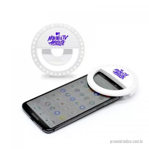 Bastão para selfie personalizado - Selfie Ring Light Personalizado