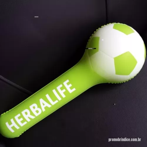 bateco inflaveis personalizado - Bateco pirulito confeccionado em pvc pneumático espessura 0,20mm nas medidas de 50x10x20 cm, aplicação de válvula número 01 para enchimento e impressão em serigrafia.