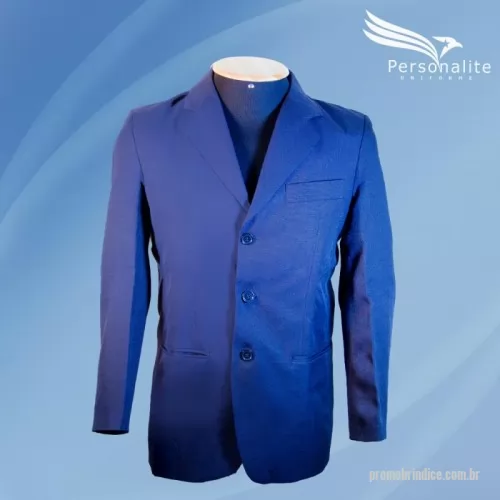 Blazer personalizado - Blazer masculino com tecido de alta qualidade e durabilidade, disponível em diversas cores e com tamanhos do P ao XG. Podendo ainda ser personalizada com seu logotipo em bordado