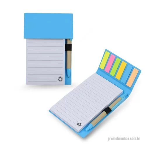 Bloco Anotações personalizado - Bloco de Anotações Ecológico Personalizado