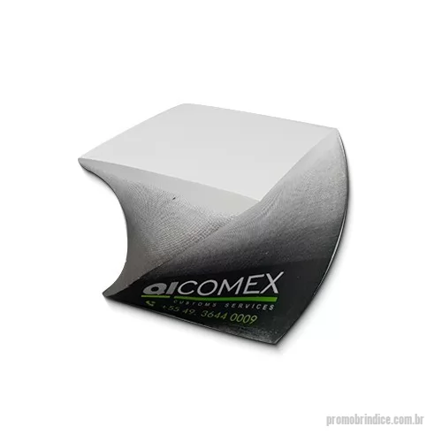 Bloco cubo personalizado - Versátil e com ótimo espaço para anotações, esse bloco com espiral meia torção é ideal para o dia a dia. Personalização que destaca sua marca com praticidade