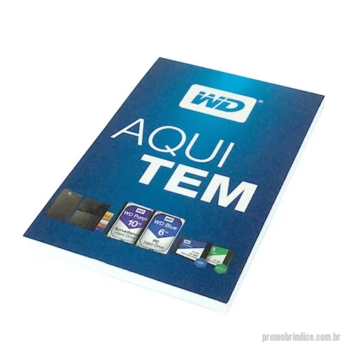 Bloco personalizado - Fabricação própria, blocos personalizados do seu jeito. Fabricação própria, blocos personalizados do seu jeito. Bloco de capa flexível com arte em 4 cores, miolo com 60 folhas com ou sem personalizadas e acabamento com lombada quadrada. 