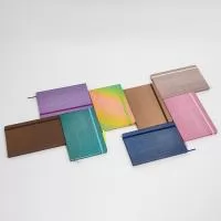 Buscando uma caderneta para manter suas anotações e planejamentos organizados e todos registrados? Nossa Caderneta é a escolha perfeita! Possui capa impressa em couchê com laminação fosca e cerca de 80 folhas pautadas em cor marfim, excelentes para a