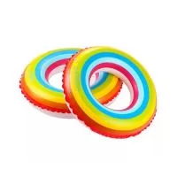 Boia Inflável para Piscina Personalizada, Material PVC Pneumático, Diâmetro 90 cm