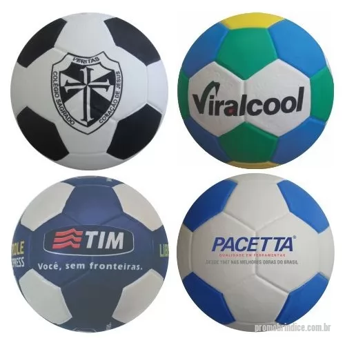 Bola de Futebol personalizada - Bola de Futebol em EVA nº 8 com área para impressão de marca. Diversas cores.