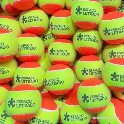 Bola de tênis personalizada - Bola de beach tennis personalizadas (diversas cores)