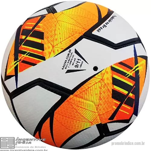 Bola personalizada - Bola de Futebol, Volei, Mini entre outras, opções de material, PVC (couro Sintético) em EVA, tamanho e peso, Profissional ou para Brindes