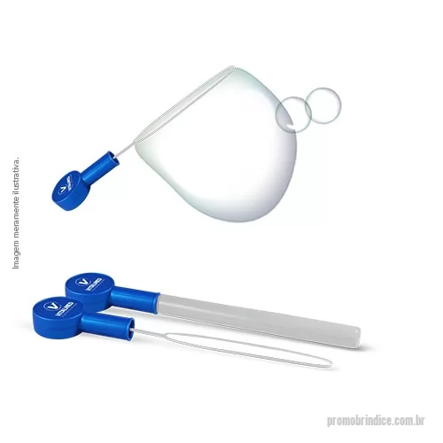 Bolha de sabão personalizada - Feito com Plástico Premium (PSAI e PE) e sabão atóxico, ideal para o público infantil, o bolhão é interativo e permite fazer bolhas de sabão gigantes.