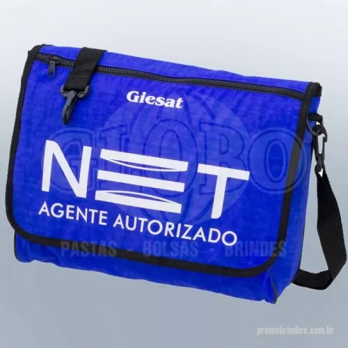 Bolsa carteiro personalizada - Bolsa carteiro com aba e botão de imã, personalizada