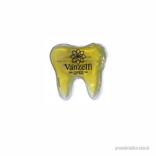 bolsa de gel personalizada - Bolsa de Gel Formato Dente  Personalizado - TAMANHO  10X10