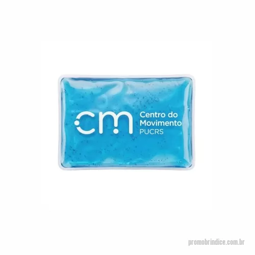 bolsa de gel personalizada - Bolsa de gel retangular - PVC - Medida: 20x14