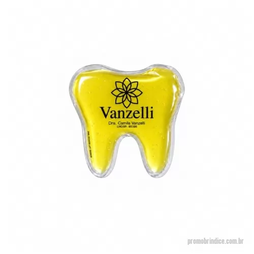 bolsa de gel personalizada - BOLSA DE GEL FORMATO DENTE - PERSONALIZADO - MEDIDA 10X10CM