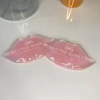 Bolsa modelo labio gel, para pós operatorio e procedimentos estéticos, personalizado, pode usar quente e frio