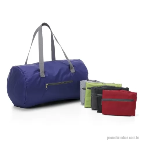 Bolsa de viagem dobrável personalizada - Bolsa de viagem dobrável Personalizada 18593 com sua logomarca. 20 anos ajudando a cotar Brindes Promocionais com várias empresas num único clique. Bolsa confeccionada em poliéster impermeável com fechamento em zíper e capacidade para até 18 litros. Conta com bolso frontal e duas alças para transporte.Bolsa confeccionada em poliéster impermeável com fechamento em zíper e capacidade para até 18 litros. Conta com bolso frontal e duas alças para transporte.Bolsa de viagem dobrável Personalizada, 179202, Bets Brindes. Clique e Cote no Portal PromoBríndice!