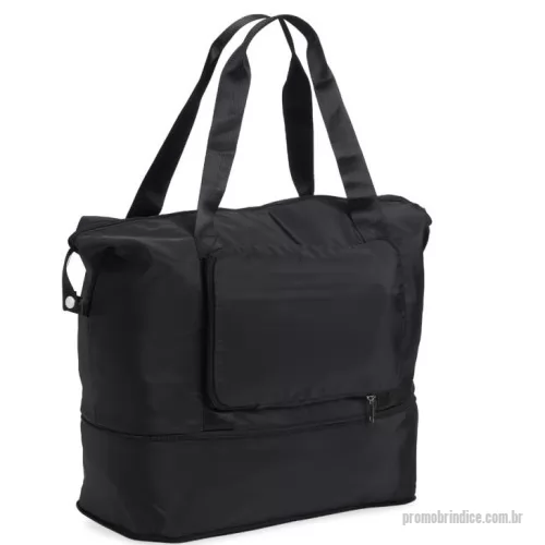 Bolsa de viagem dobrável personalizada - Bolsa Dobrável e Expansível 40L  30 x 58 x 22 cm