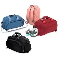 Bolsa Esportiva Resistente a Água com Compartimento para Sapatos