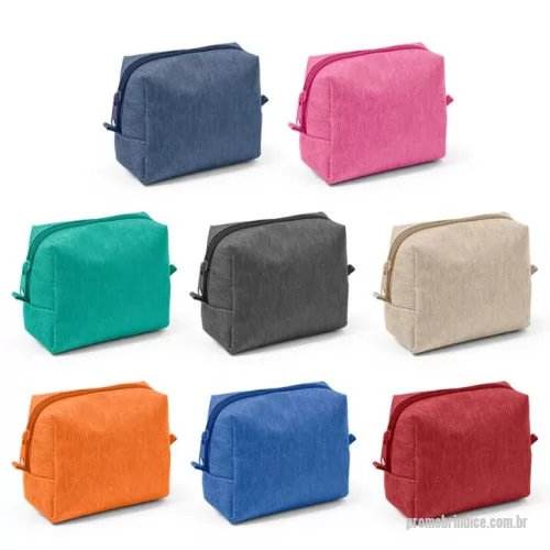 Bolsa multifunções personalizada - Bolsa para cosméticos em 300D de alta densidade. 130 x 110 x 65 mm