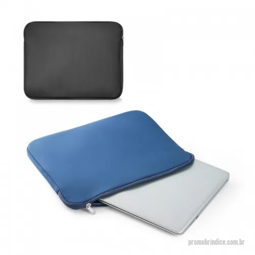 Bolsa para notebook personalizada - Bolsa em soft shell para notebook até 14''. 355 x 280 x 30 mm