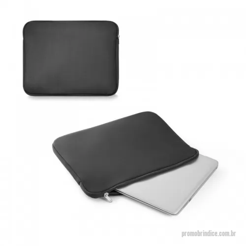 Bolsa para notebook personalizada - Bolsa em soft shell para notebook até 14''. 355 x 280 x 30 mm