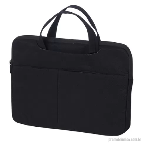 Bolsa para notebook personalizada - Pasta executiva para tablet e notebook até 13 polegadas a prova d’água. Confeccionada em poliéster a pasta tem o compartimento principal com o interior aveludado para maior proteção do notebook, além de 6 compartimentos externos e uma alça para encaixe em mala de viagem. Altura :  23,3 cm Largura :  32,5 cm Profundidade :  2,7 cm