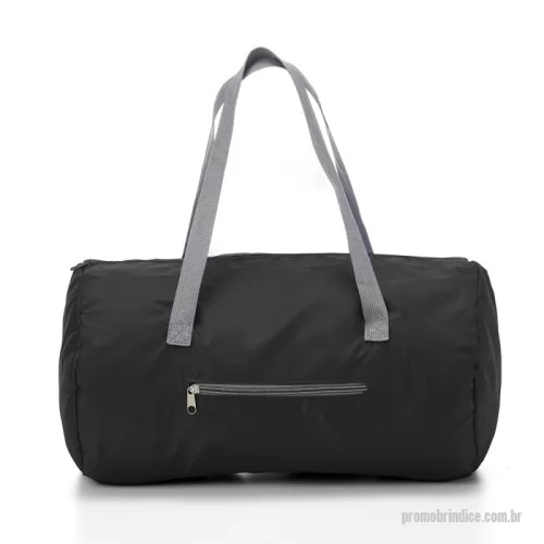 Bolsa personalizada - Bolsa esportiva de 23 litros em poliéster impermeável com dois compartimentos.