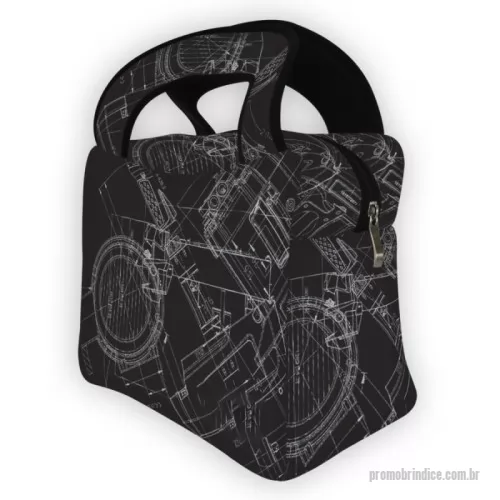 Bolsa térmica personalizada - Lunch Box em Neoprene Promocional