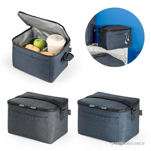 Bolsa térmica personalizada - Bolsa Térmica com Bolso Frontal