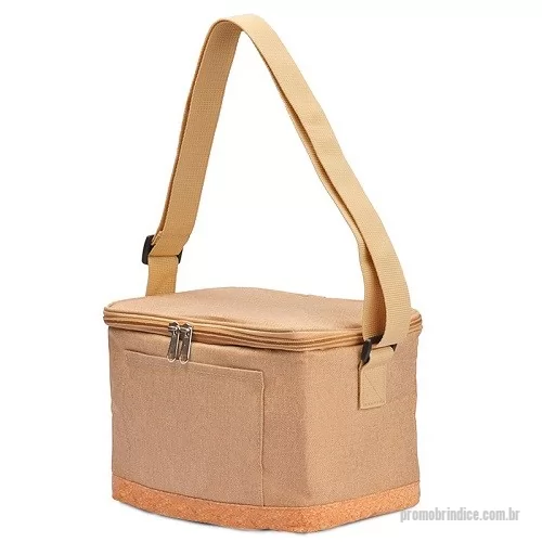 Bolsa térmica personalizada - Bolsa Térmica com Detalhe em Cortiça